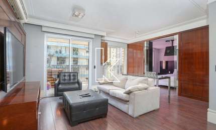 Apartamento com 1 quarto para alugar na Rua Diogo Jácome, 554, Vila Nova Conceição, São Paulo por R$ 8.499