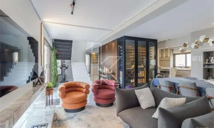 Cobertura com 3 quartos à venda na Rua Constantino de Sousa, 454, Campo Belo, São Paulo por R$ 6.000.000