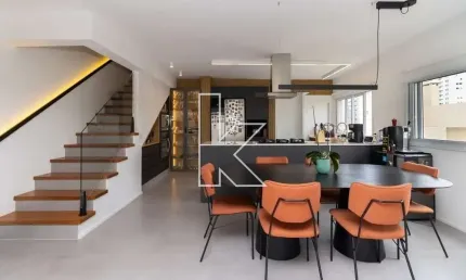 Cobertura com 3 quartos à venda na rua doutor andrade pertence, 110, vila olímpia, são paulo por r$ 3.190.000