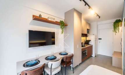 Apartamento com 1 quarto para alugar na Rua Coronel Artur de Paula Ferreira, 110, Vila Nova Conceição, São Paulo por R$ 4.522