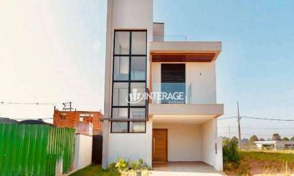 Casa com 3 suítes à venda, 183 m² por R$ 1.290.000 - Santa Cândida - Curitiba/PR