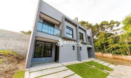 Sobrado com 3 dormitórios à venda, 129 m² por R$ 849.800,00 - Santa Cândida - Curitiba/PR