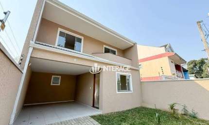 Sobrado com 3 quartos à venda, 131 m² por R$ 599.000 - Abranches - Curitiba/PR
