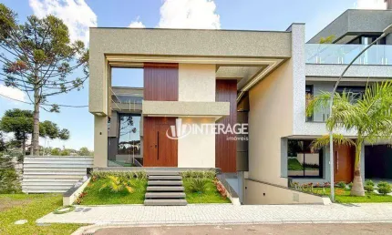 Casa com 4 dormitórios à venda, 403 m² por R$ 4.200.000,00 - Santo Inácio - Curitiba/PR