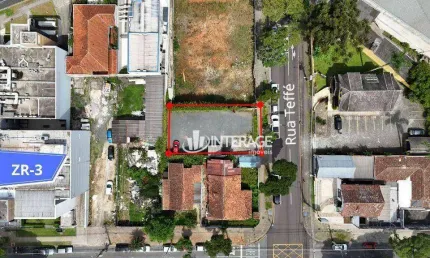 Terreno à venda, 323 m² por r$ 1.200.000 - bom retiro - curitiba/pr