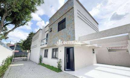Sobrado com 3 dormitórios à venda, 133 m² por R$ 840.000,00 - São Braz - Curitiba/PR