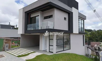 Casa com 3 quartos à venda, 293 m² por r$ 2.200.000 - santa felicidade - curitiba/pr