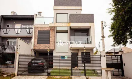 Sobrado mobiliado com 3 quartos à venda, 157 m² por R$ 1.450.000 - Lindóia - Curitiba/PR