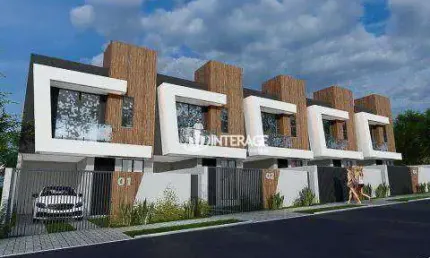 Sobrado com 3 quartos à venda, 125 m² por r$ 890.000 - santa felicidade - curitiba/pr