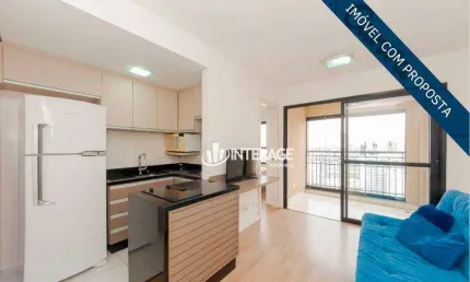 Studio com 1 quarto e 2 vagas de garagem à venda, 34 m² por r$ 399.000 - centro - curitiba/pr