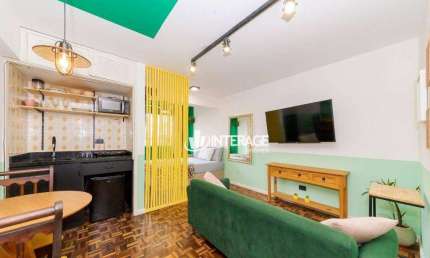 Studio com 1 Quartos à venda, 21 m² por R$ 215.000 - Centro - Curitiba/PR