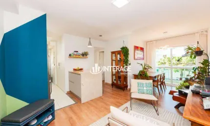 Apartamento com 3 quartos à venda, 70 m² por r$ 585.000 - bacacheri - curitiba/pr