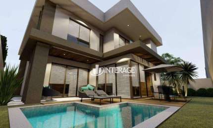 Casa com 4 dormitórios à venda, 325 m² por R$ 3.975.831,00 - Santa Felicidade - Curitiba/PR