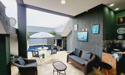 Casa térrea com arranjo de lazer completa no Bosque da Saude em Taubaté SP