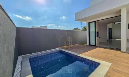 Oportunidade - Casa térrea com piscina e 3 suites no Condomínio Ouroville em Taubaté SP