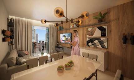 Apartamento para venda no bairro de Tirol, Natal/RN, Residencial Francisco Cabral