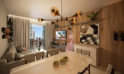 Apartamento para venda no bairro de Tirol, Natal/RN, Residencial Francisco Cabral