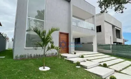 Casa em condomínio fechado com 4 quartos à venda na Avenida Talma Rodrigues Ribeiro, Boulevard Lagoa, Serra