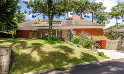 Casa em condomínio fechado com 5 quartos à venda na Avenida Fredolin Wolf, 3833, Santa Felicidade, Curitiba