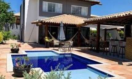 Casa Duplex residencial para Venda no condomínio Paraíso dos lagos, Guarajuba, Camaçari, 4 suítes, mobiliada, 1 sala, 5 banheiros, 2 vagas, 200m² área