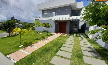 Casa Duplex residencial para Venda no condomínio Alphaville Litoral Norte 2, Alphaville (abrantes), Camaçari, 4 suítes, 2 salas, 5 banheiros, 4 vagas,