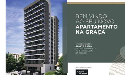 Apartamento residencial para Venda no Condomínio House Graça, Salvador 1 quarto, 1 sala, 1 banheiro, 1 vaga 23,15 m² área total.