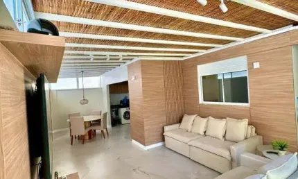 Apartamento residencial para Venda em condominio fechado, Buraquinho, Lauro de F, 2 quartos, 1 suíte, 1 sala, 2 banheiros, 1 , vaga, 127m² área total.