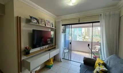 Apartamento residencial para Venda em condominio fechado, no Rio Vermelho, Salvador, 2 quartos, sendo 1 suíte, 1 sala, 2 banheiros, 2 vagas 77 m² área