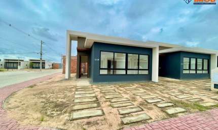 Casa residencial para Venda em condominio fechado, Sim, Feira de Santana, 3 quartos, 1 suíte, 1 sala, 2 banheiros, 2 vagas, 90m² área total.