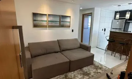 Apartamento residencial para Venda em condominio fechado, em Boa União (abrantes), Camaçari, 2 quartos, 1 sala, 1 banheiro, 1 vaga 45m² área total