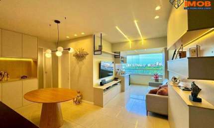Apartamento residencial para Venda em condominio fechado, Santa Teresa, Salvador, 2 quartos, sendo 1 suíte, 1 sala, 2 banheiros, 1 vaga 59 m²área tota