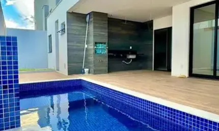 Casa residencial para Venda em condominio fechado, Papagaio, Feira de Santana, 4 suítes, 1 sala, 5 banheiros, 3 vagas, 252m² área total.