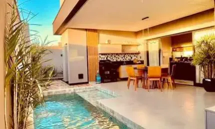 Casa residencial para Venda em condominio fechado, Sim, Feira de Santana, Piscina, 4 suítes, 2 salas, 5 banheiros, 2 vagas, 301m² área total.