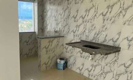Apartamento residencial para Venda em condominio fechado, Ipitanga, Lauro de Freitas, 2 quartos, 1 sala, 1 banheiro, 1 vaga 58m² área total