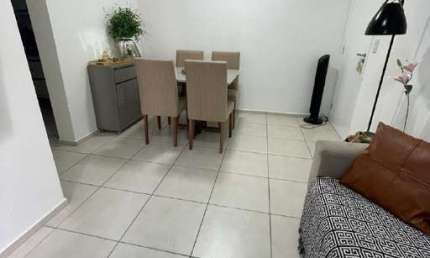 Apartamento residencial para Venda em condominio fechado, Papagaio, Feira de Santana, 2 quartos, 1 sala, 1 banheiro, 1 vaga, 60m² área total.