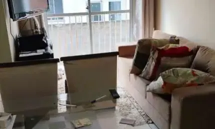 Apartamento residencial para Venda em condominio fechado, Pedra do Descanso, Feira de Santana, 3 quartos, 1 sala, 1 banheiro, 2 vagas 54 m² área total