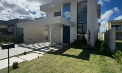 Casa residencial para Venda em condominio fechado, Jardim Limoeiro, Camaçari, 4 quartos sendo 3 suítes, 1 sala, 4 banheiros, 2 vagas 285 m² área total