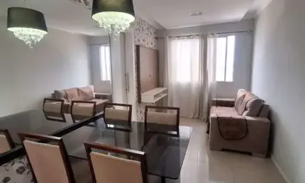Apartamento residencial para Venda em condomínio fechado, Mangabeira, Feira de Santana, mobiliado, 2 quartos, 1 sala, 1 banheiro, 1 vaga, 50m² área