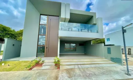 Casa residencial para Venda em condominio fechado no Sim, Feira de Santana, 4 quartos sendo 2 suítes, 1 sala, 3 banheiros, 2 vagas