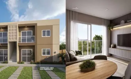 LANÇAMENTO Apartamento residencial para Venda no Condominio Atlanta Residence Park, Sim, Feira de Santana, 2 quartos, 1 sala, 1 banheiro, 1 vaga 41,41