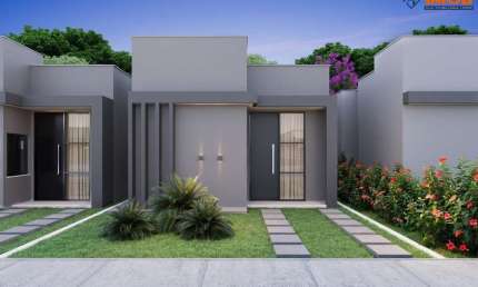 Lançamento casa residencial para Venda, no Sim, Feira de Santana, 2 quartos, sendo 1 suíte, 1 sala, 2 banheiros, 1 vaga 140 m² área total