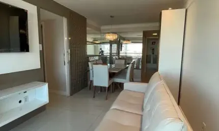 Apartamento residencial para Locação em condomínio fechado, Olhos D'água, Feira de Santana, 3 quartos, 1 suíte, 1 sala, 2 banheiros,2 vagas, 80m² área