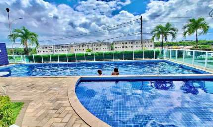 Apartamento residencial para Venda em condomínio fechado, Boa União (abrantes), Camaçari, 2 quartos, 1 sala, 1 banheiro, 1 vaga, 50m² área total.