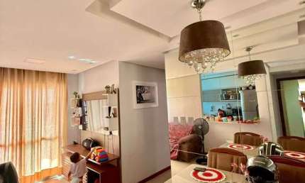 Apartamento residencial para Venda em condomínio fechado, Sete de Abril, Salvador, 3 quartos, 1 suíte, 1 sala, 2 banheiros, 1 vaga, 58,71 m² área tota