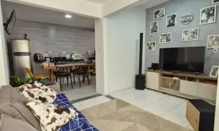 Casa residencial para venda em condomínio fechado, papagaio, feira de santana, 2 quartos, 1 suíte, 1 sala, 2 banheiros, 2 vagas, 92m² área total.