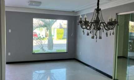 Casa residencial para locação em condomínio fechado, Lagoa Salgada, Feira de Santana, 3 quartos, 1 suíte, 1 sala, 3 banheiros, 2 vagas, 260m² área tot