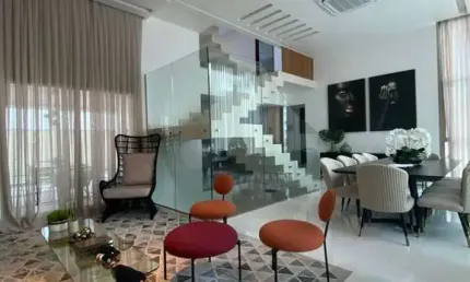 Casa residencial para Venda em condomínio fechado, Sim, Feira de Santana, 4 quartos, 3 suítes, 1 sala, 4 banheiros, 4 vagas, 340m² área construída.