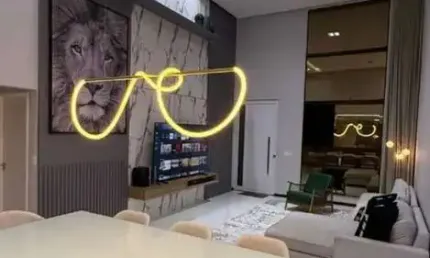 Casa residencial para Venda em condominio fechado, Sim, Feira de Santana, 4 quartos, sendo 1 suíte, 1 sala, 3 banheiros, 4 vagas