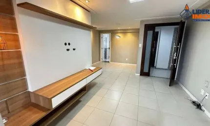 Apartamento residencial para locação em condomínio fechado, santa mônica, feira de santana, 3 quartos, 1 suíte, 1 sala, 2 banheiros, 1 vaga, 100m²área
