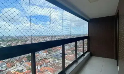 Apartamento na santa mônica, 3 quartos, 1 suíte, semi mobiliado, para venda, no condomínio fechado, em feira de santana, área de 87 m².